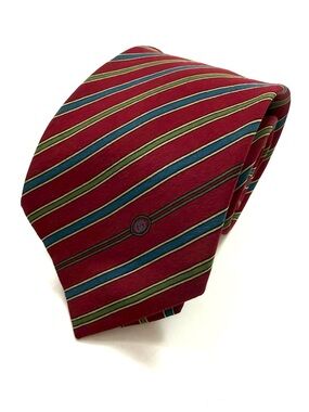 Vintage Gucci Silk Tie in Stripe